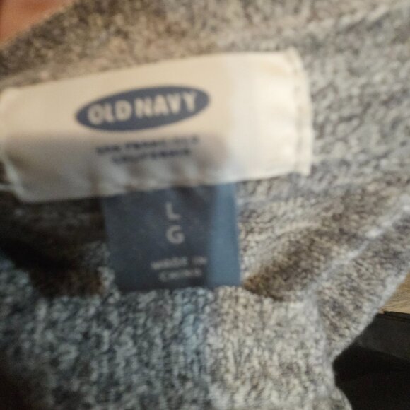 Old Navy Gray Open Front Cardigan – Size Large – Long Sleeve Lightweight Sweater - Picture 5 of 5